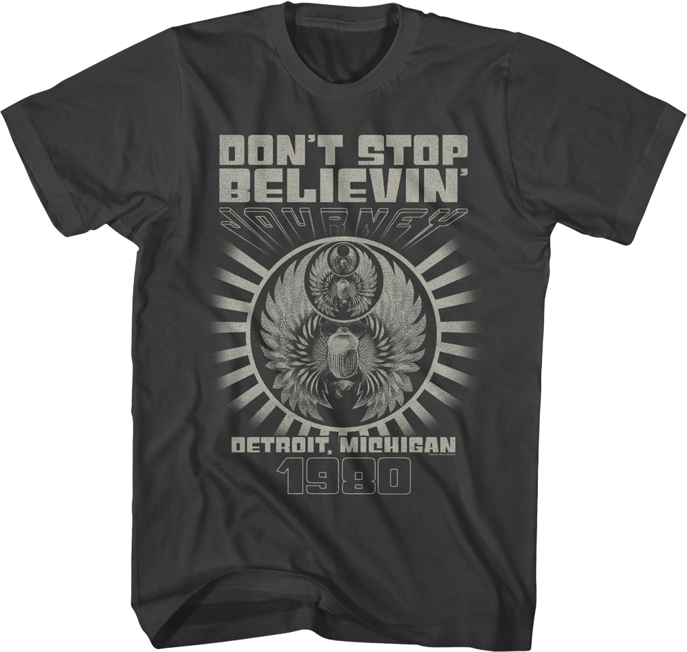 Don't Stop Believin' 1980 Journey T-Shirt product image 1