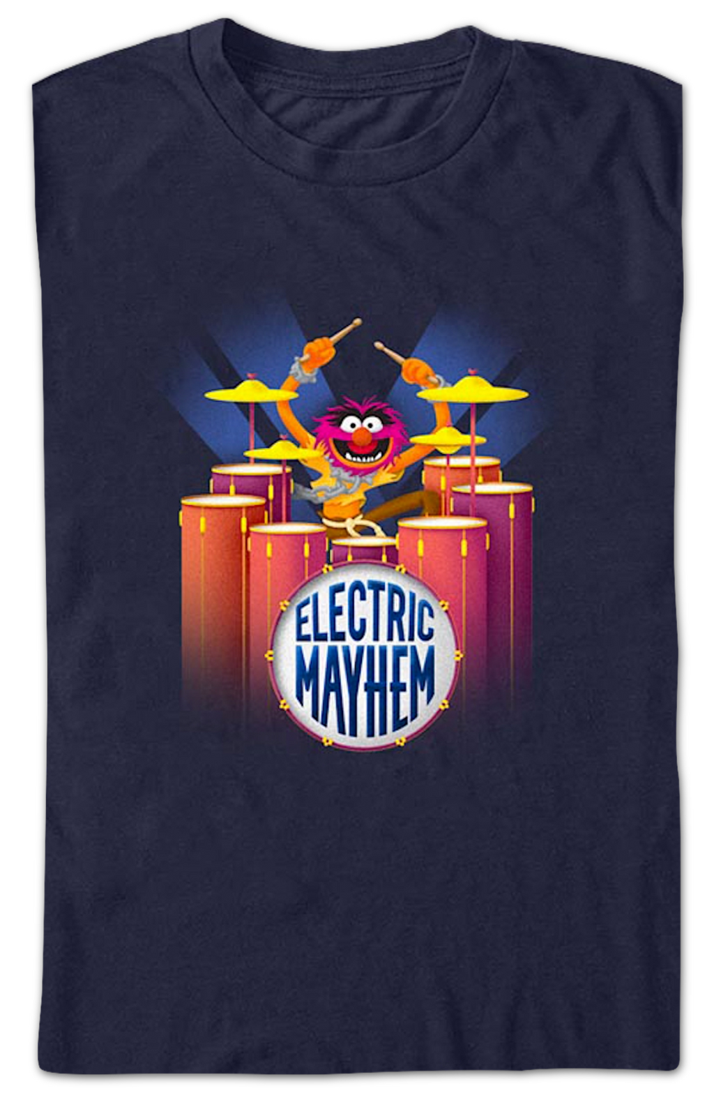 Electric Mayhem Drum Solo Muppets T-Shirt product image 2