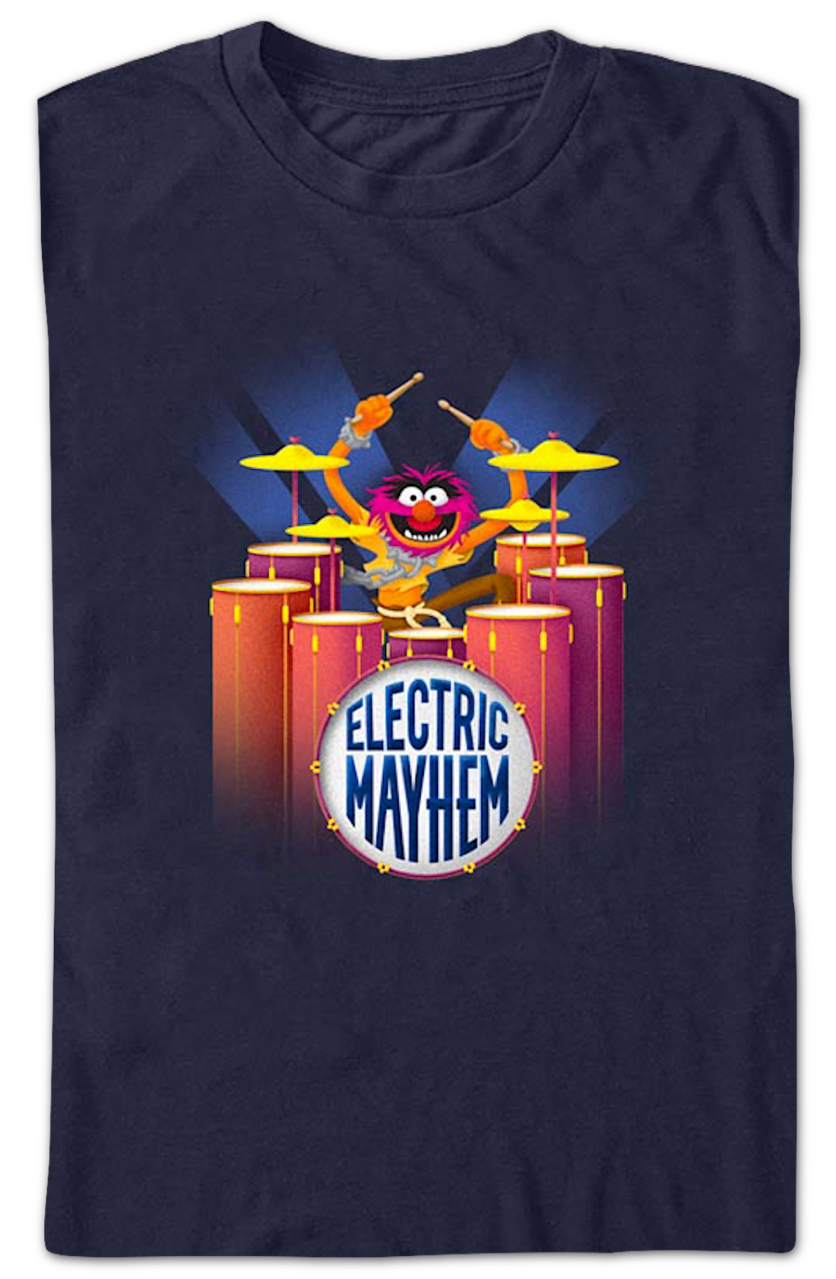 Electric Mayhem Drum Solo Muppets T-Shirt product image 2