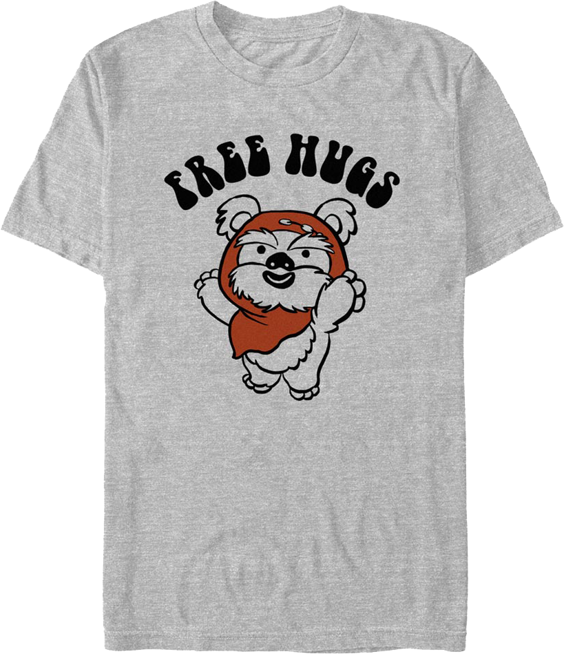 Ewok Free Hugs Star Wars T-Shirt product image 1