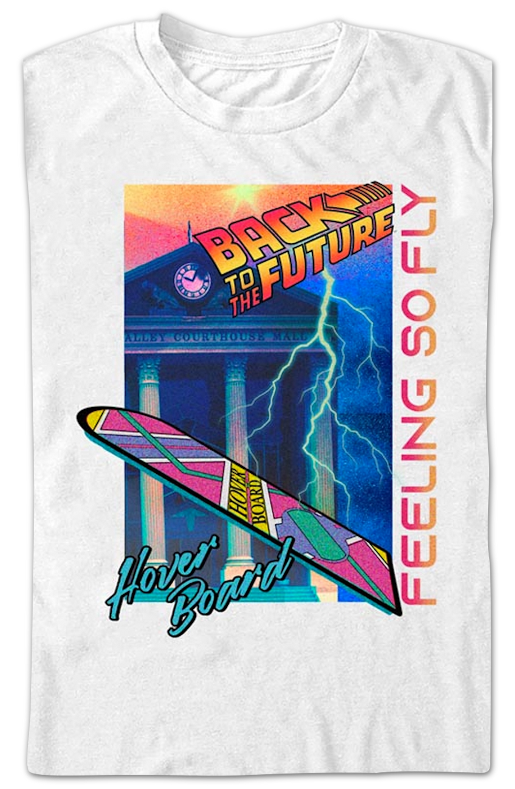 White Feeling So Fly Back To The Future T-Shirt product image 2