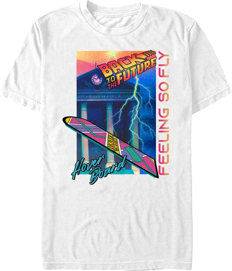 White Feeling So Fly Back To The Future T-Shirt product image 1