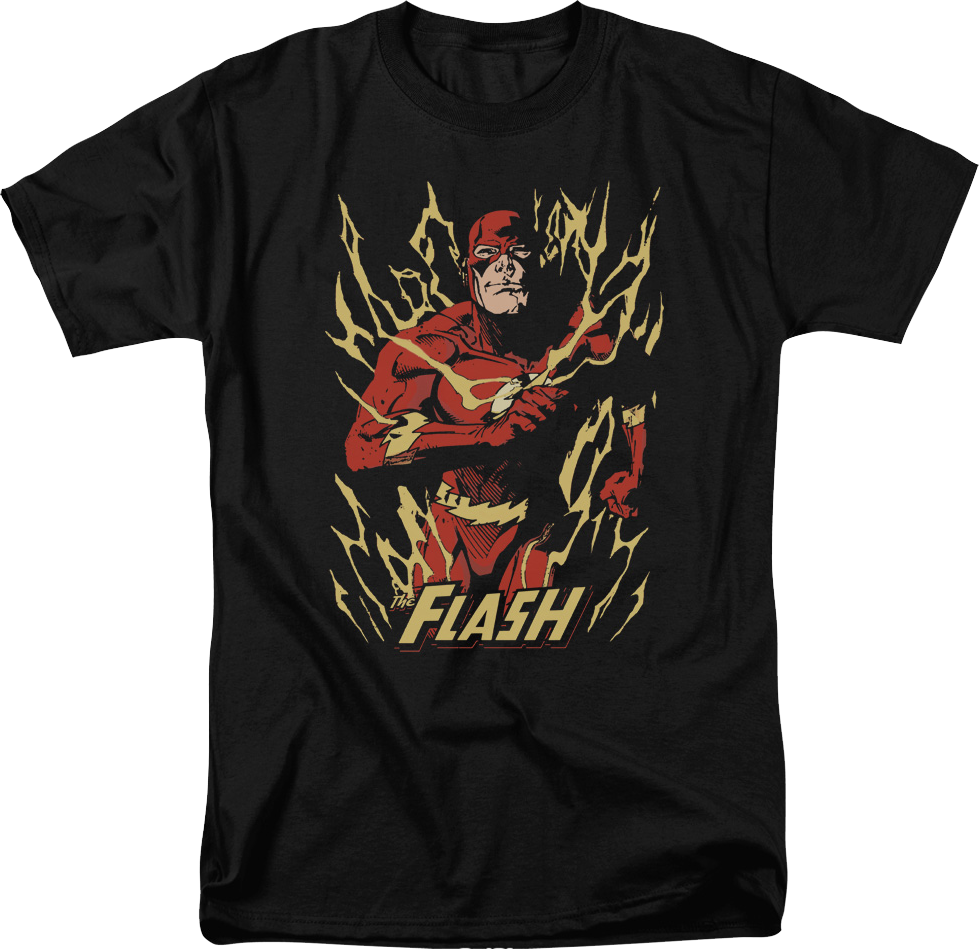 Flash Flare DC Comics T-Shirt product image 1