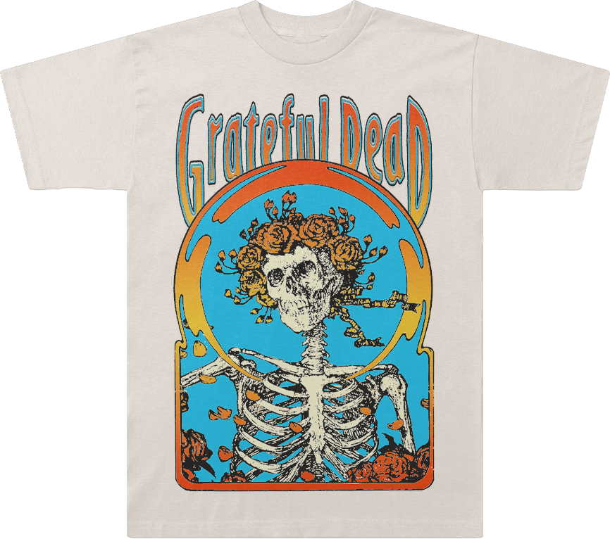 Flower Skeleton Grateful Dead T-Shirt product image 1