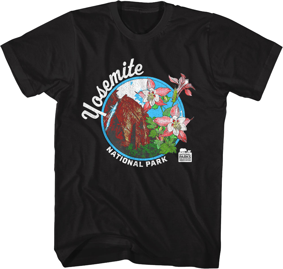 Flowers Yosemite National Park T-Shirt product image 1