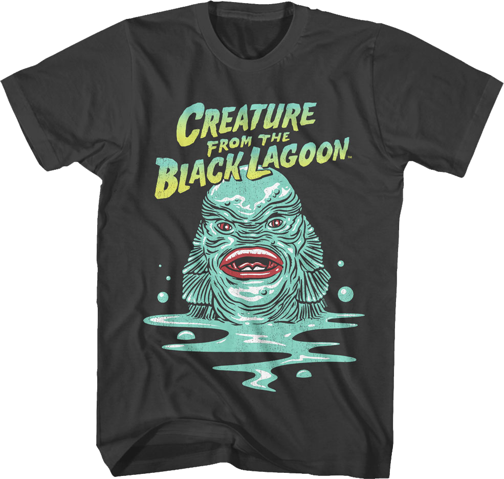 Terrifying Monster Creature From The Black Lagoon T-Shirt product image 1