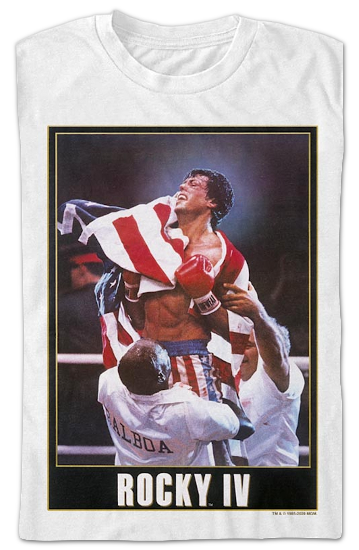 Framed Poster Rocky IV T-Shirt
