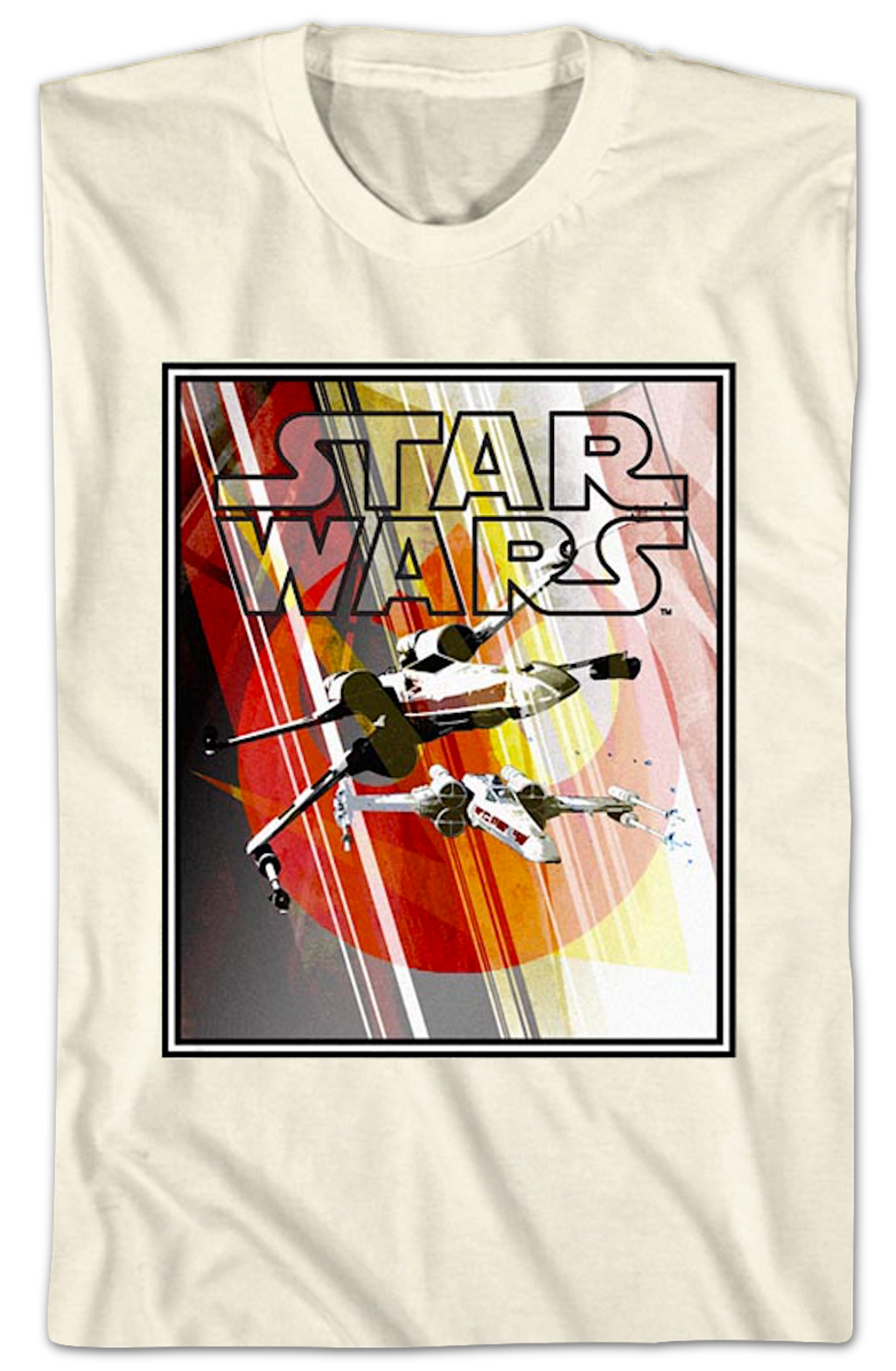 Framed X-Wing Starfighters Star Wars T-Shirt product image 2