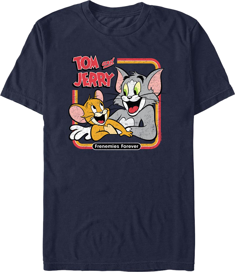 Frenemies Forever Tom And Jerry T-Shirt product image 1