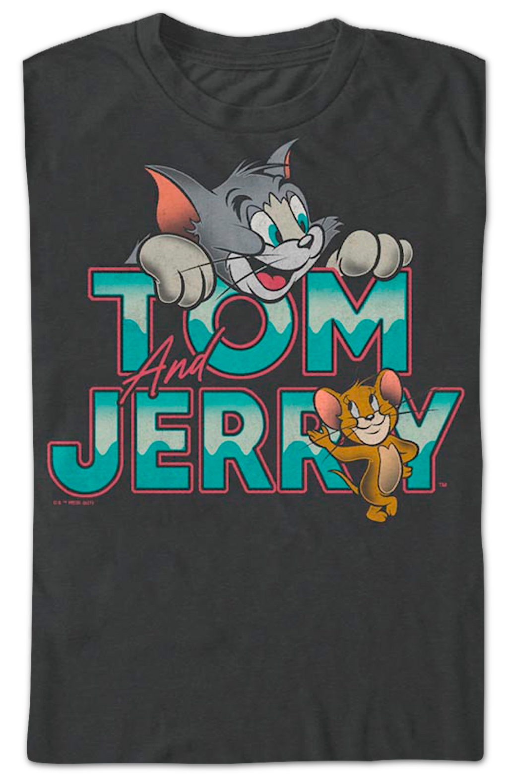 Classic Frenemies Tom And Jerry T-Shirt product image 2