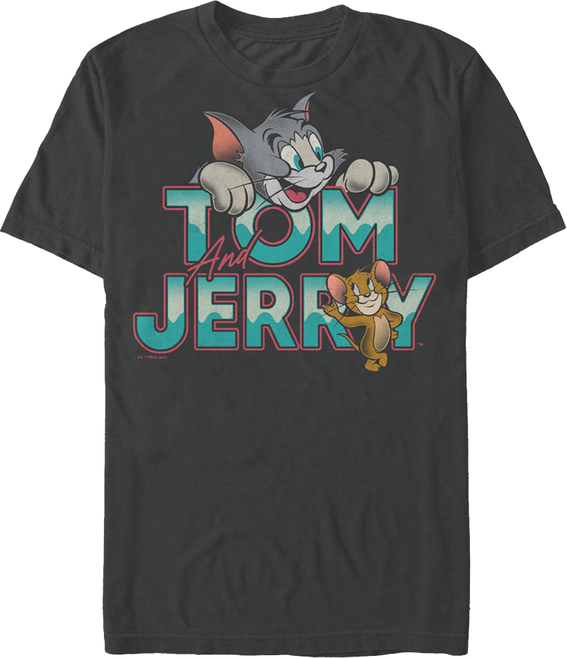 Classic Frenemies Tom And Jerry T-Shirt product image 1