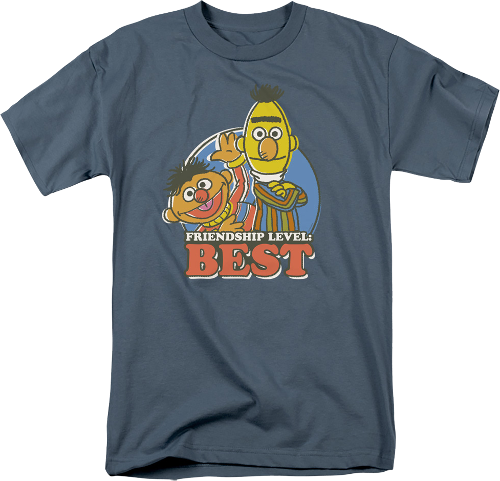 Friendship Level: Best Sesame Street T-Shirt product image 1