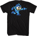 Front & Back 8-Bit Mega Man T-Shirt product image 1