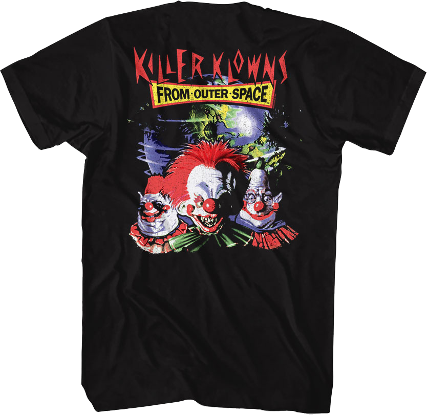 Front & Back Killer Klowns From Outer Space T-Shirt product image 1