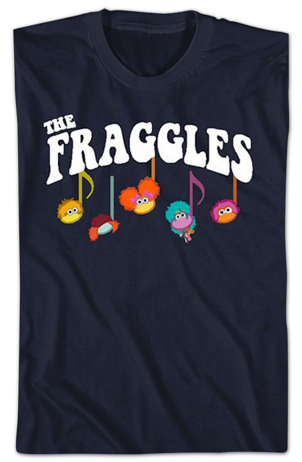 Front & Back Music Notes Fraggle Rock T-Shirt product image 2