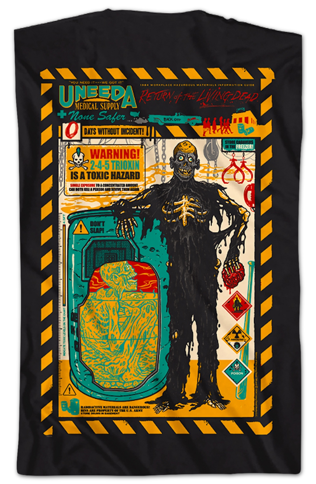 Front & Back Uneeda None Safer Return Of The Living Dead product image 2