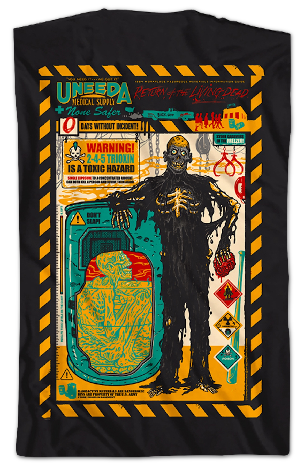 Front & Back Uneeda None Safer Return Of The Living Dead product image 2