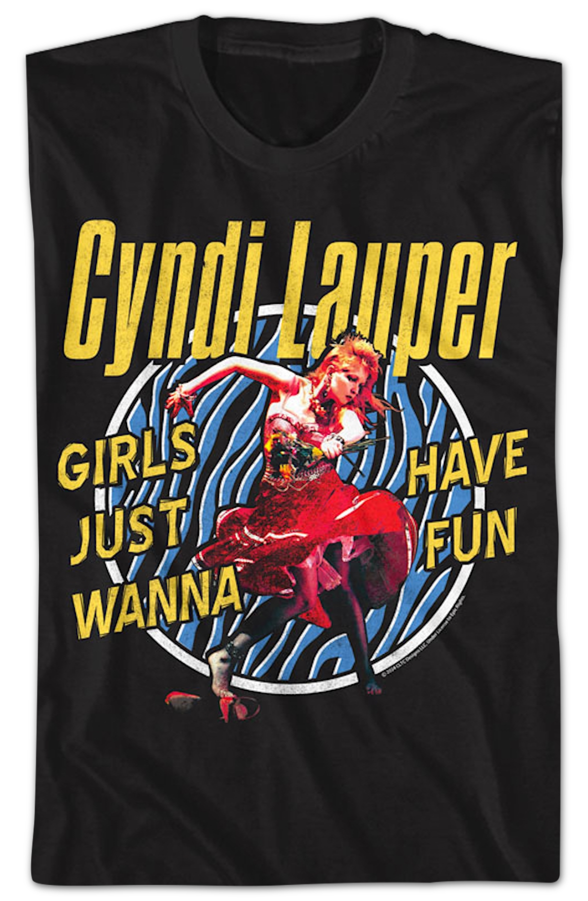 Girls Just Wanna Have Fun Cyndi Lauper T-Shirt product image 2