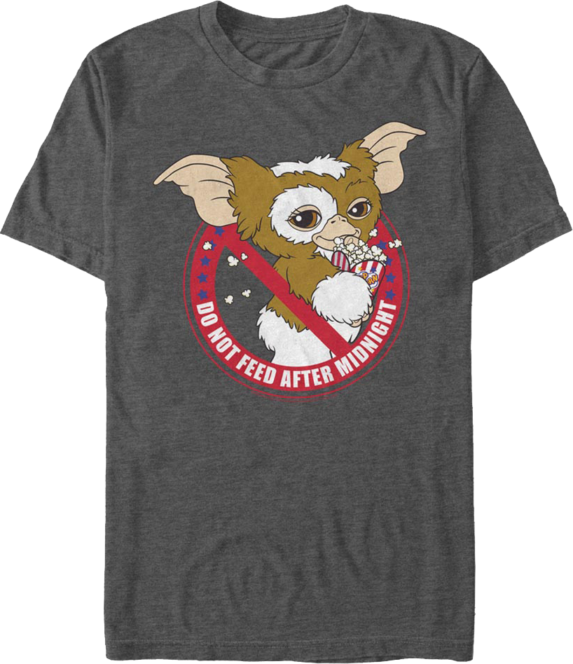 Gizmo Do Not Feed After Midnight Gremlins T-Shirt product image 1