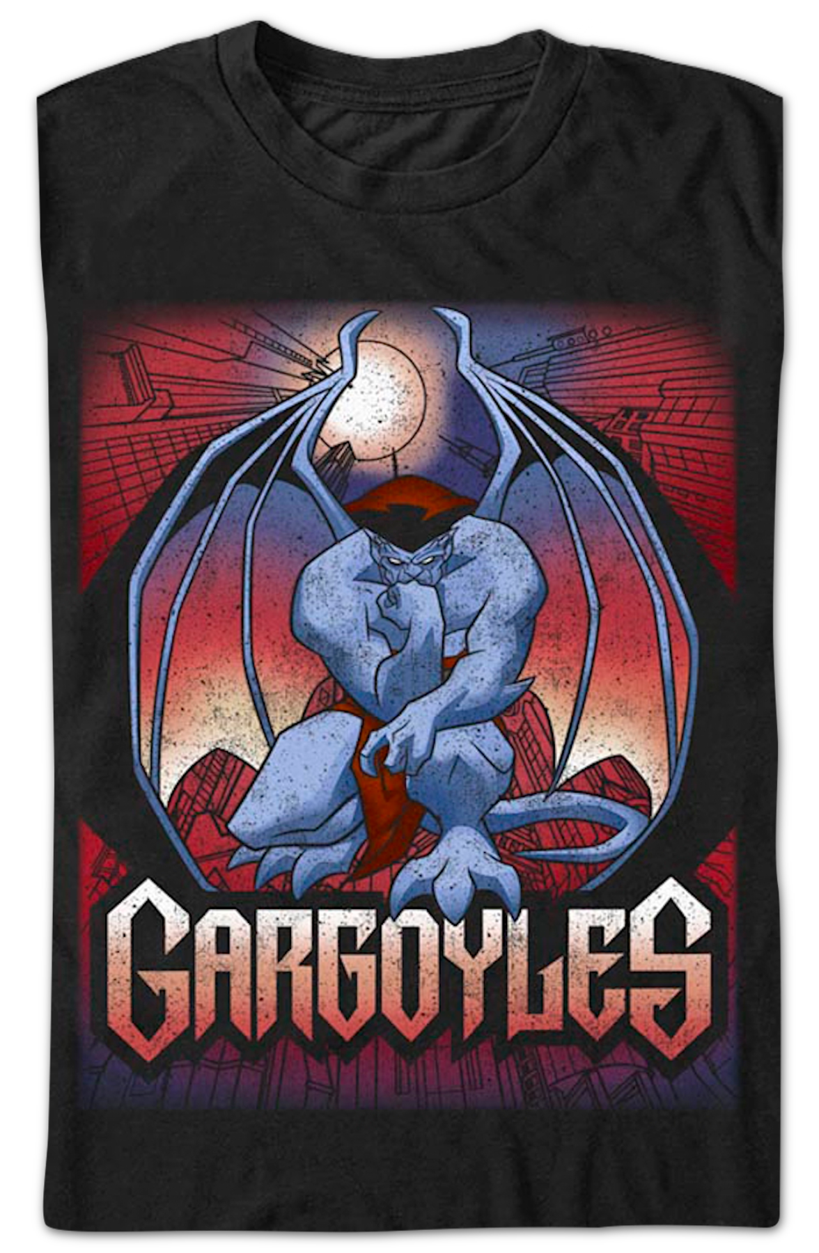 Goliath Pose Gargoyles T-Shirt product image 2