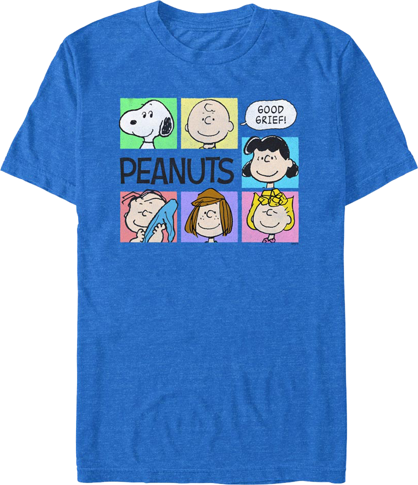 Good Grief Blocks Peanuts T-Shirt product image 1