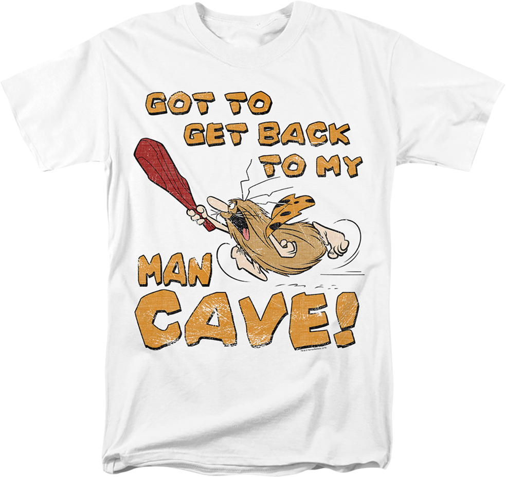 Got To Get Back To My Man Cave Captain Caveman T-Shirt product image 1