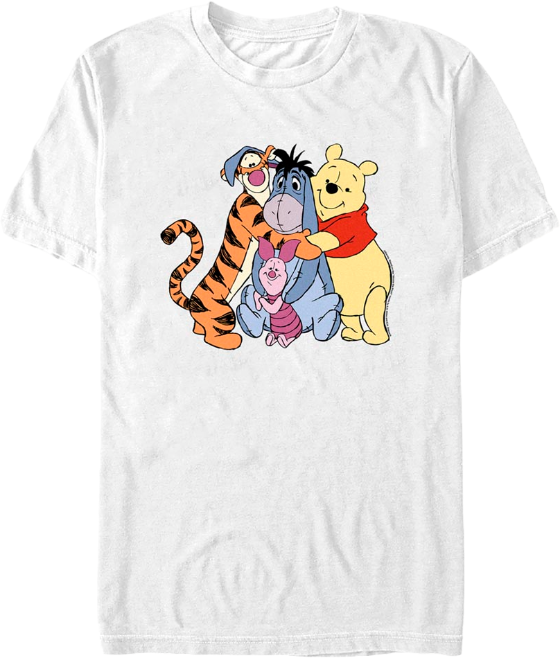 Group Hug Winnie The Pooh T-Shirt product image 1