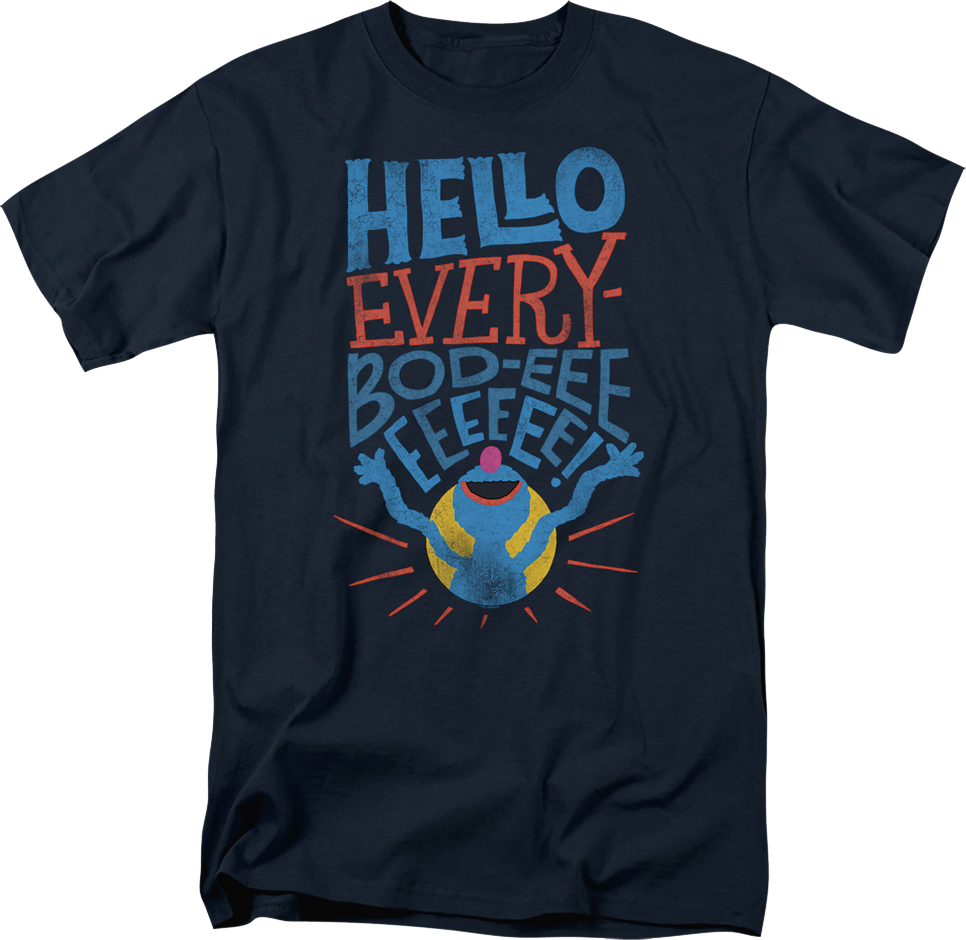 Grover Hello Sesame Street T-Shirt product image 1