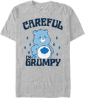 Grumpy Bear Careful Warning Care Bears T-Shirt product image 1
