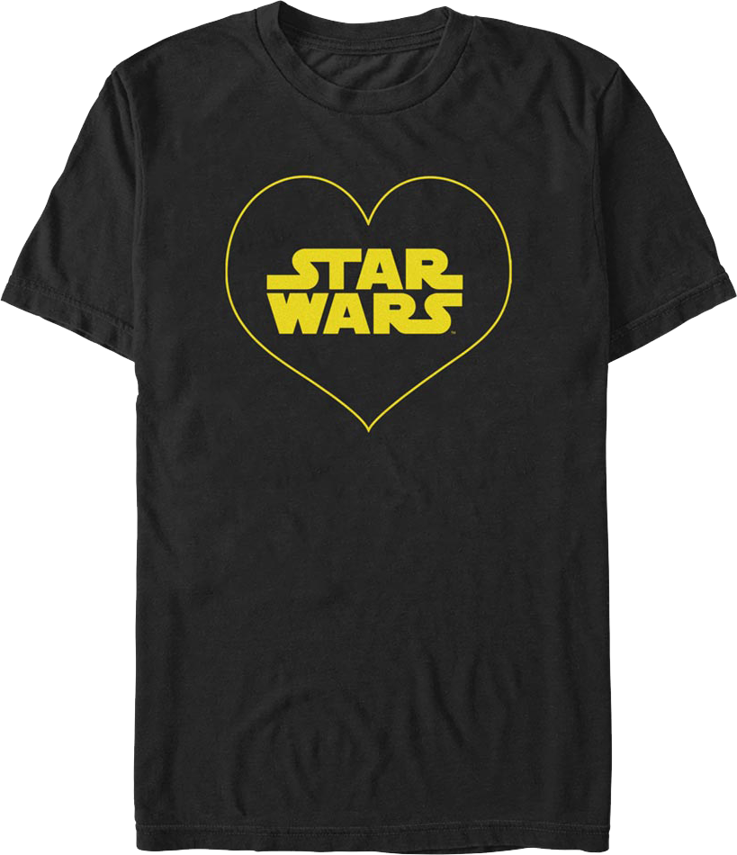 Heart Logo Star Wars T-Shirt product image 1