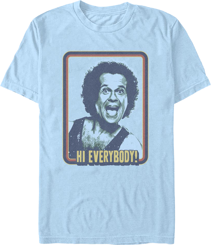 Hi Everybody Richard Simmons T-Shirt product image 1