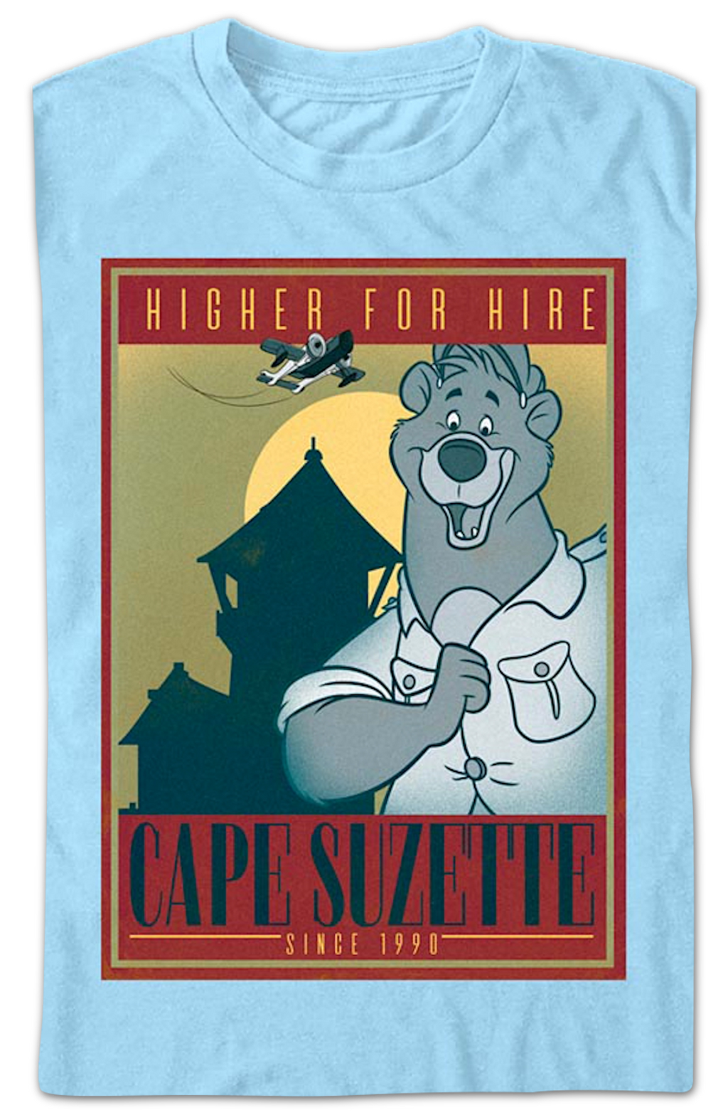 Higher For Hire TaleSpin T-Shirt product image 2