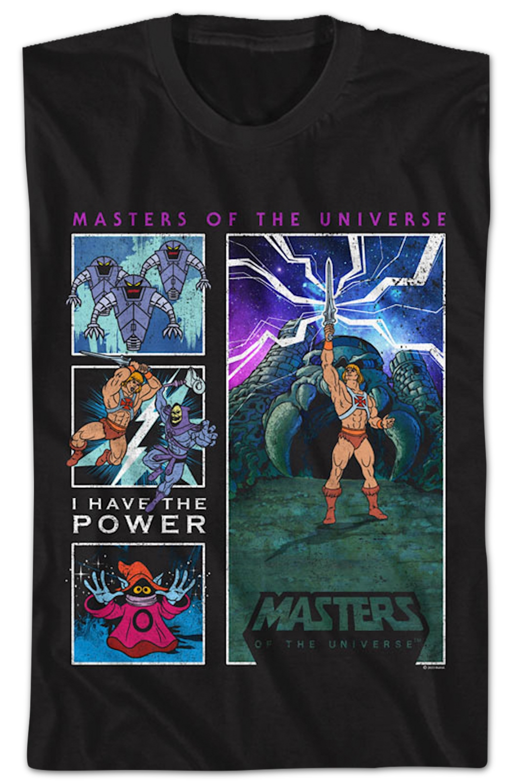 I Have the Power Collage Masters of Universe T-Shirt product image 2