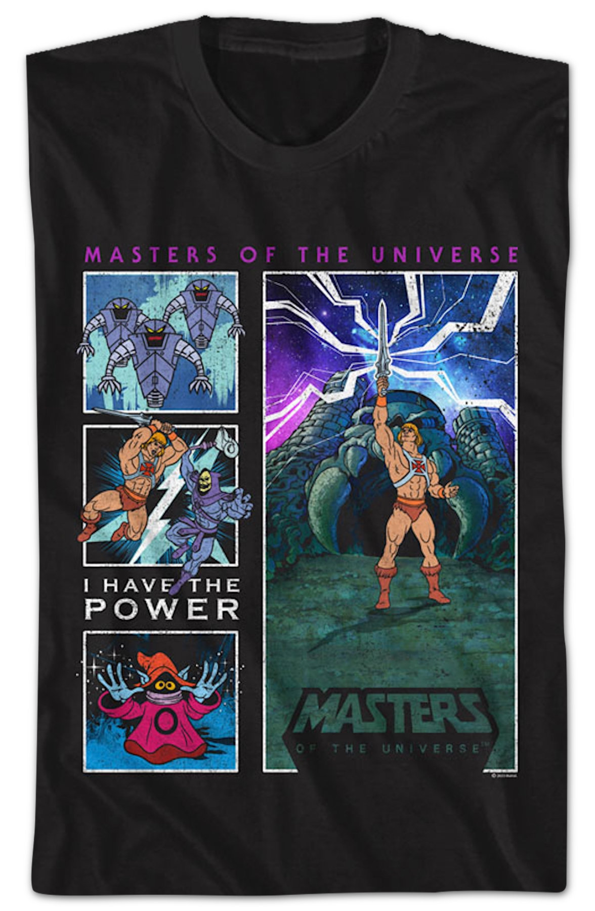 I Have the Power Collage Masters of Universe T-Shirt product image 2