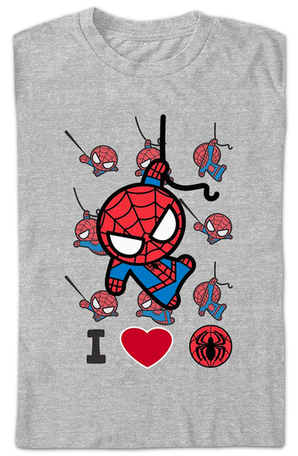 I Love Spider-Man Marvel Comics T-Shirt product image 2