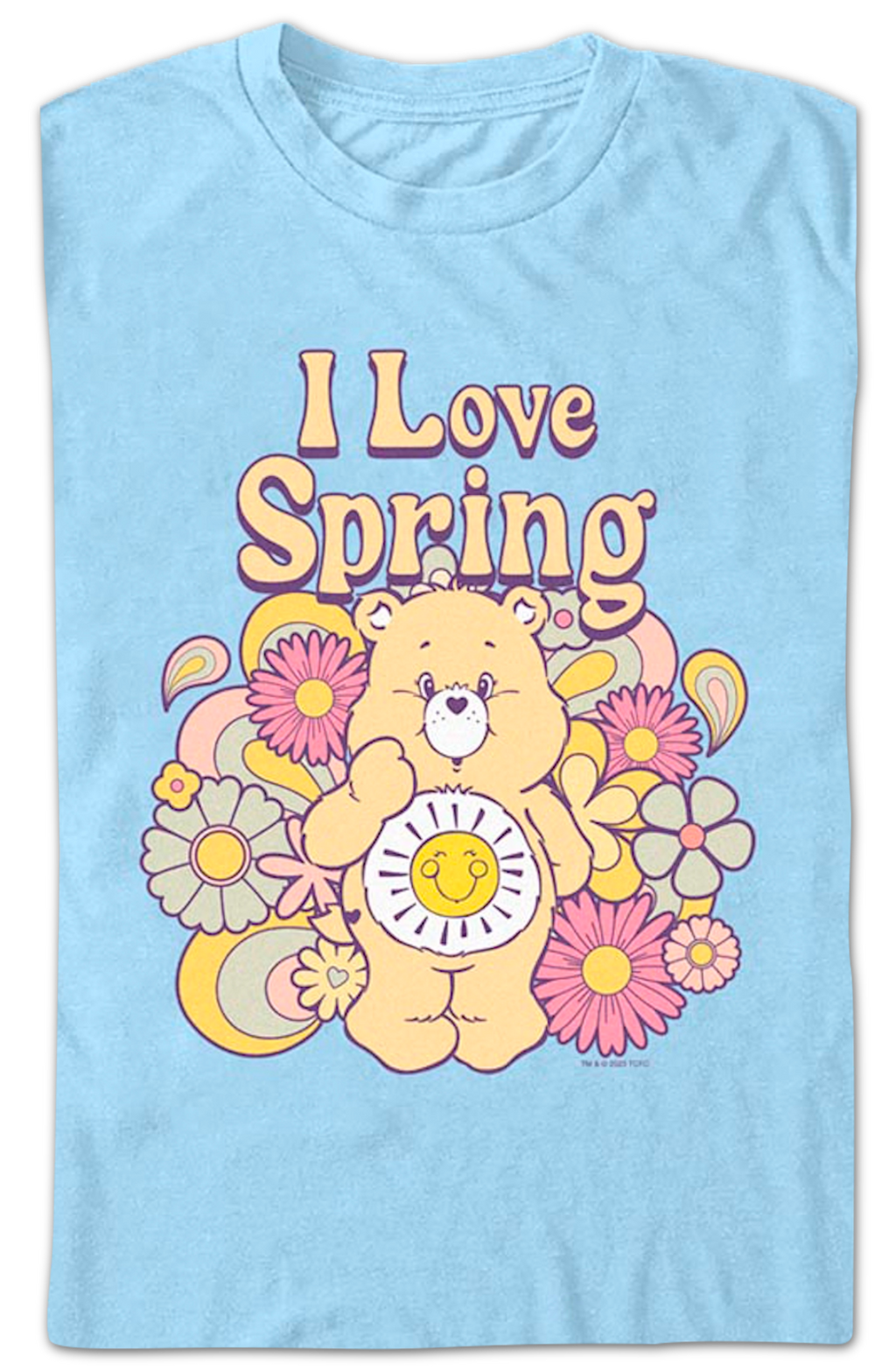 I Love Spring Care Bears T-Shirt product image 2