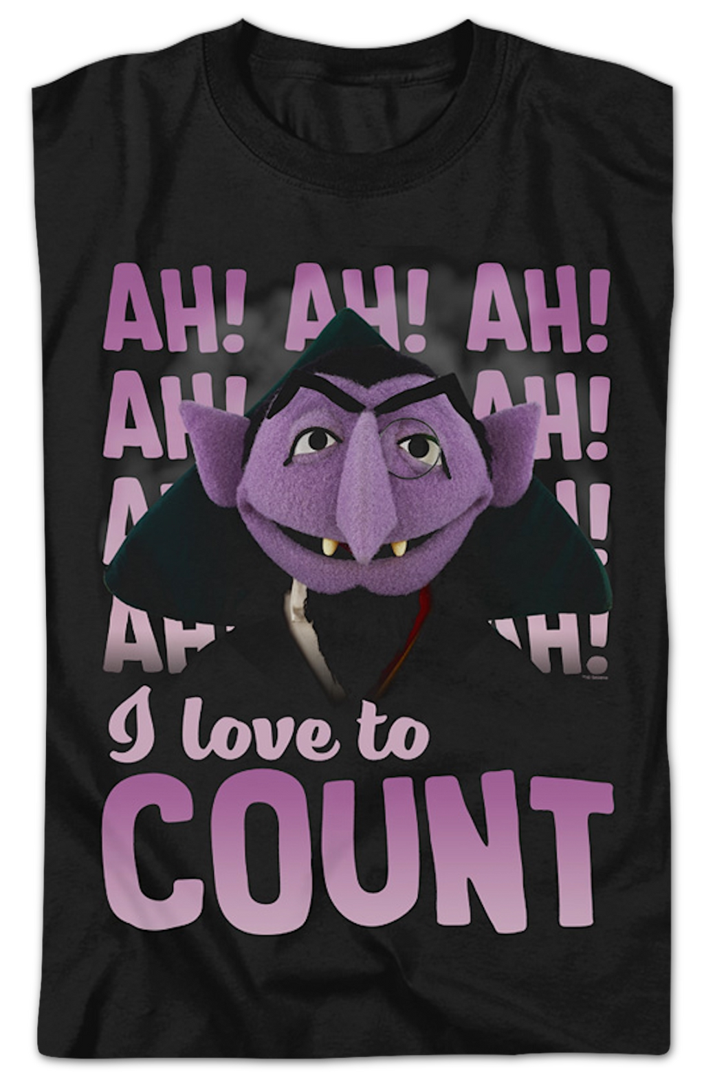 I Love To Count Sesame Street T-Shirt product image 2