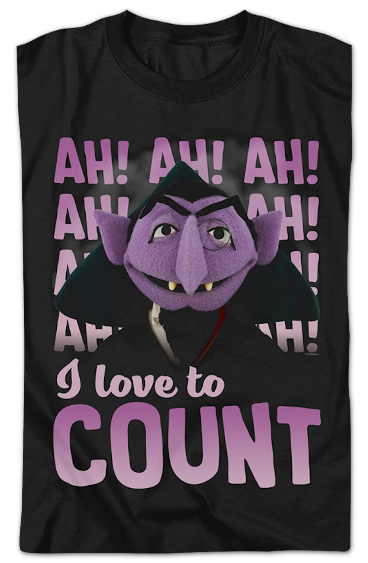 I Love To Count Sesame Street T-Shirt product image 2