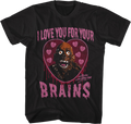 I Love You For Your Brains Return Of The Living Dead T-Shirt product image 1