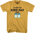 I Make My Kids Pay Rent Monopoly T-Shirt product image 1