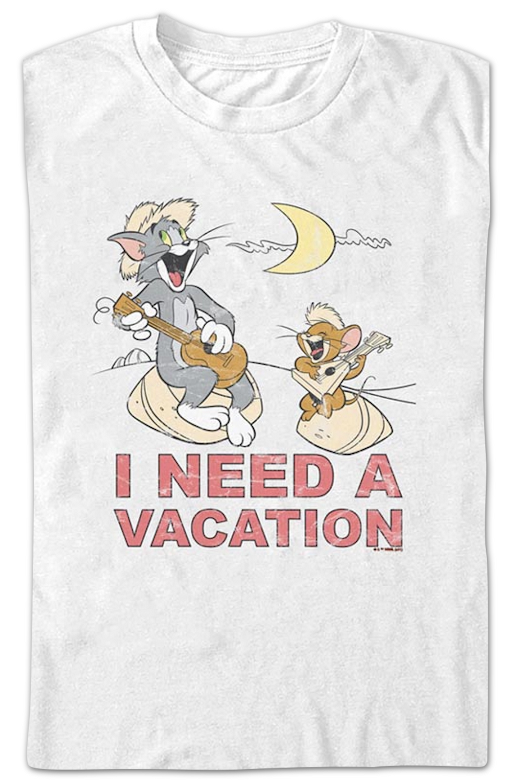 I Need A Vacation Tom And Jerry T-Shirt product image 2