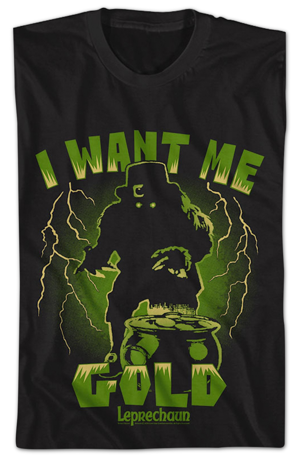 I Want Me Gold Leprechaun T-Shirt product image 2