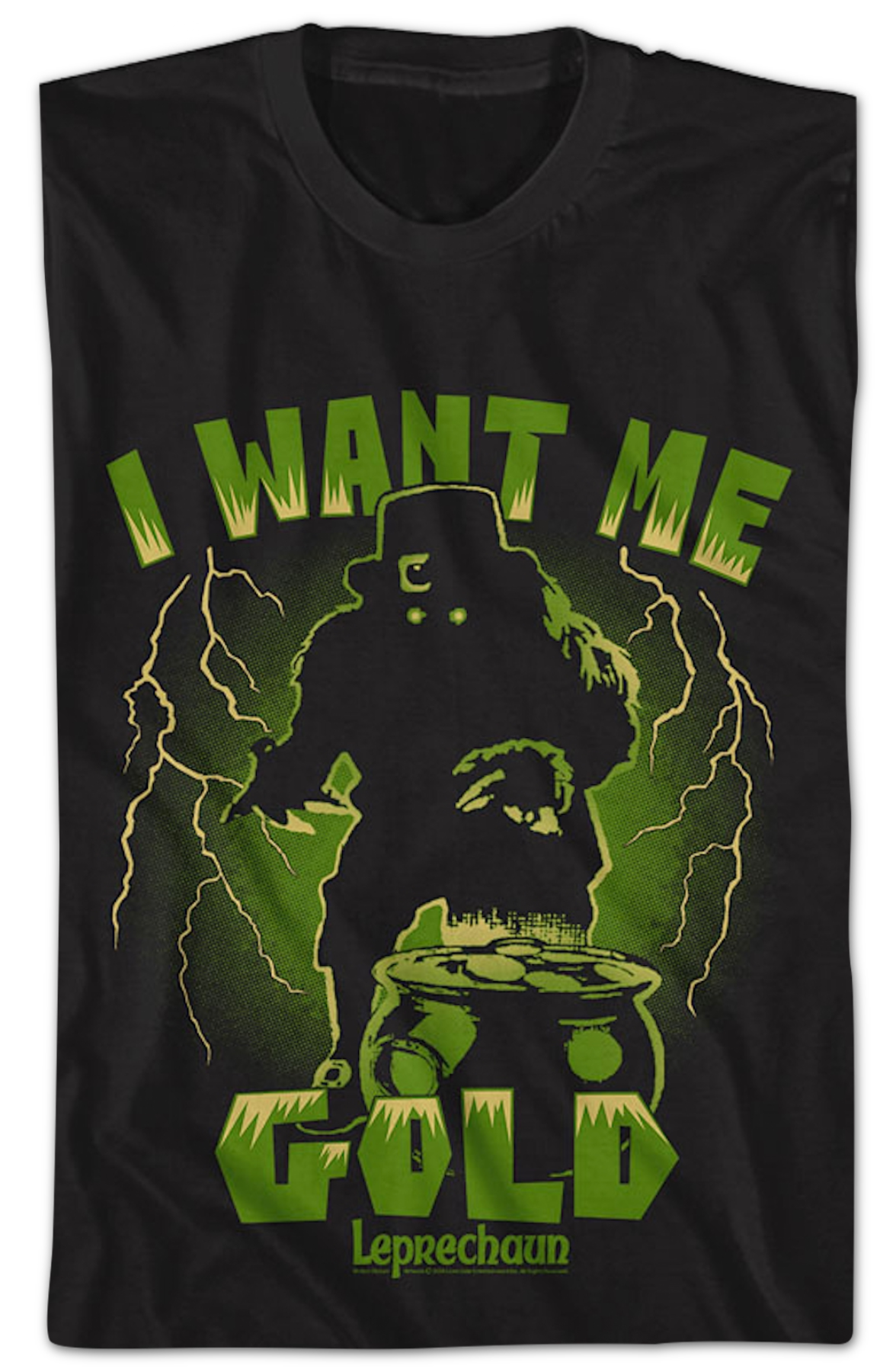 I Want Me Gold Leprechaun T-Shirt product image 2