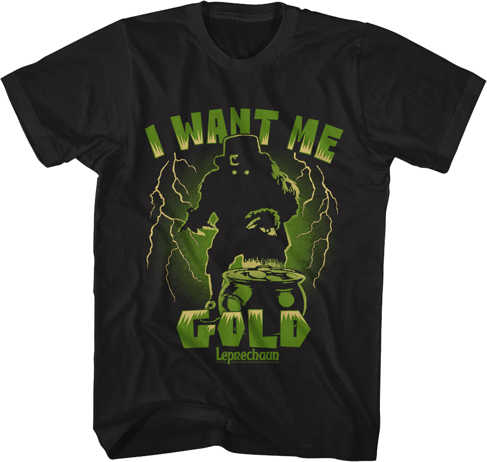 I Want Me Gold Leprechaun T-Shirt product image 1