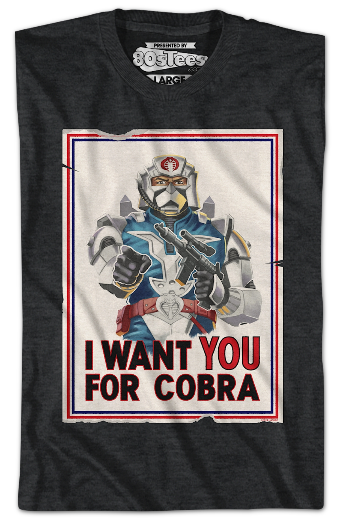I Want You For Cobra Poster GI Joe T-Shirt