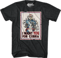 I Want You For Cobra Poster GI Joe T-Shirt