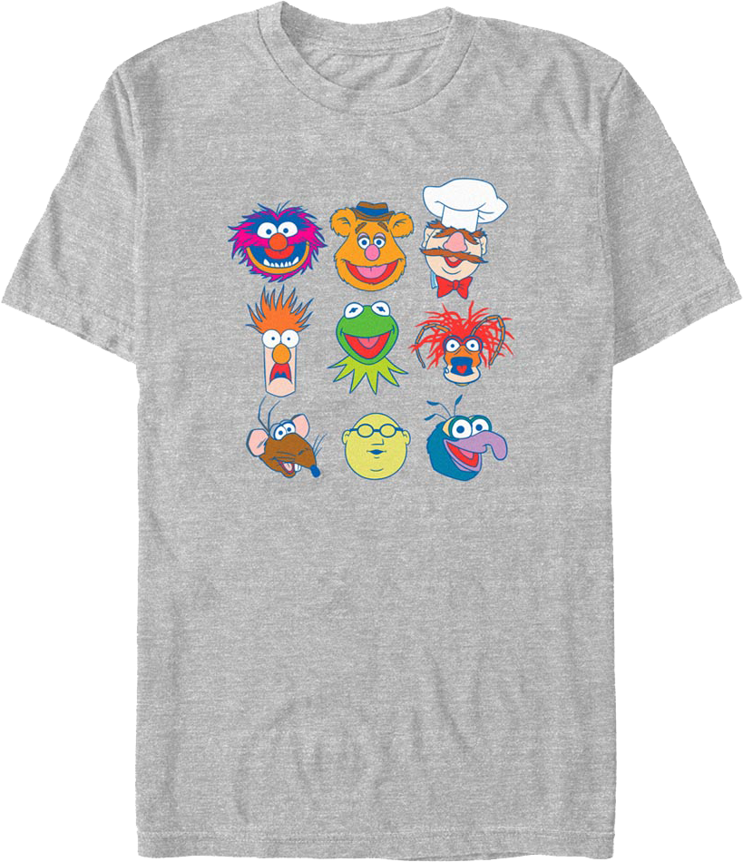 Iconic Faces Muppets T-Shirt product image 1