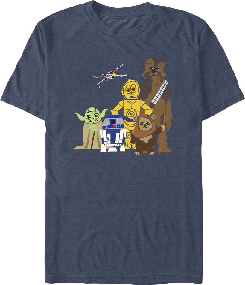 Illustrated Rebels Star Wars T-Shirt product image 1