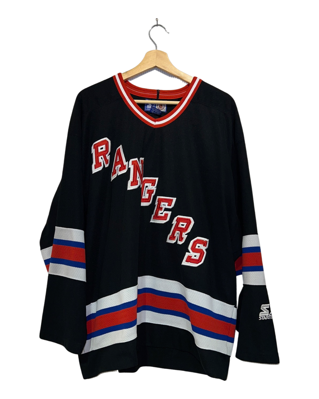 Vintage Rare 90s New York Rangers Black Starter Jersey product image 1