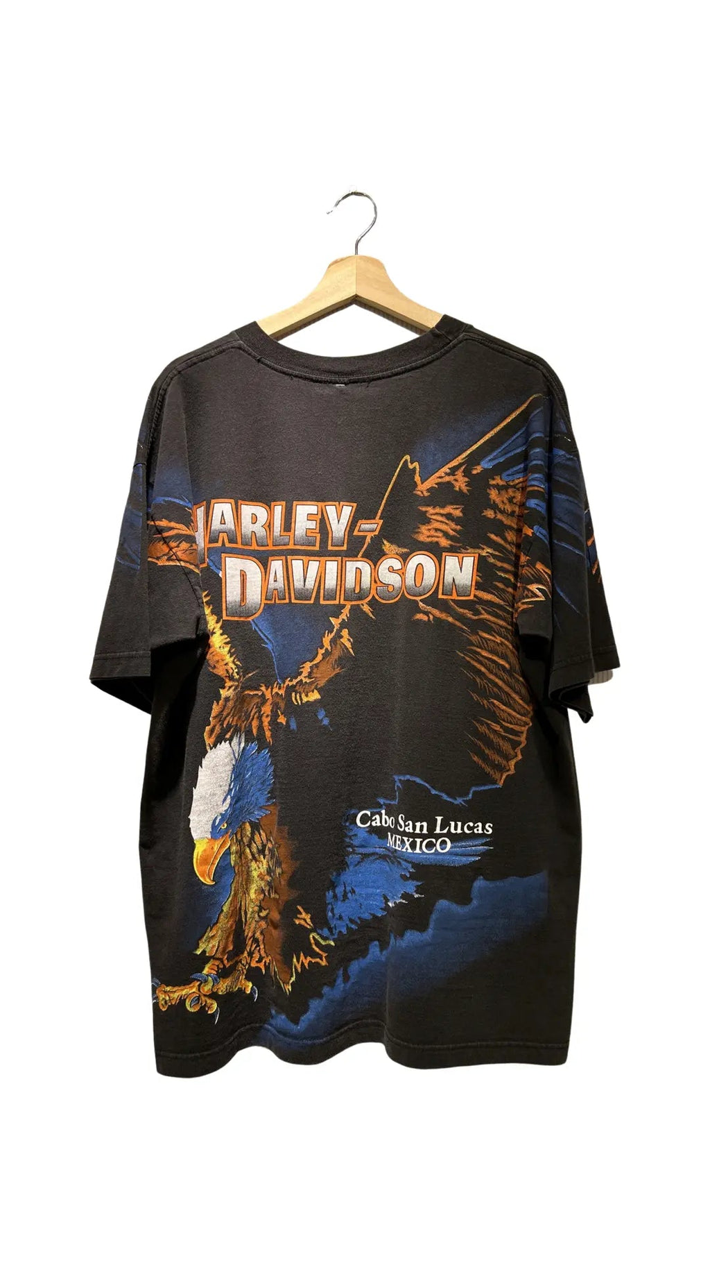 Vintage 90s Harley Davidson All Over Print Eagle Tee product image 2
